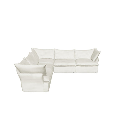 CloudComfort™ Modular Washable Luxe Sofa - 5 Seater Corner Sectional