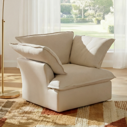 CloudComfort™ Modular Washable Luxe Sofa - Armchair