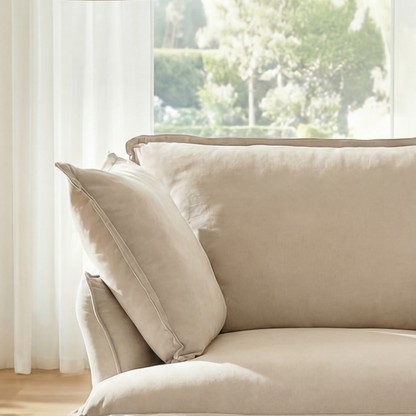 CloudComfort™ Modular Washable Luxe Sofa - 4 Seater Chaise